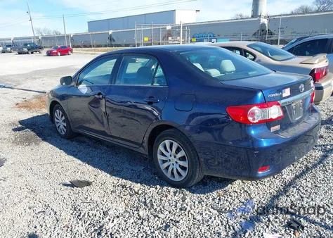2013 Toyota Corolla Le from USA, damaged, VIN 5YFBU4EE1DP147979